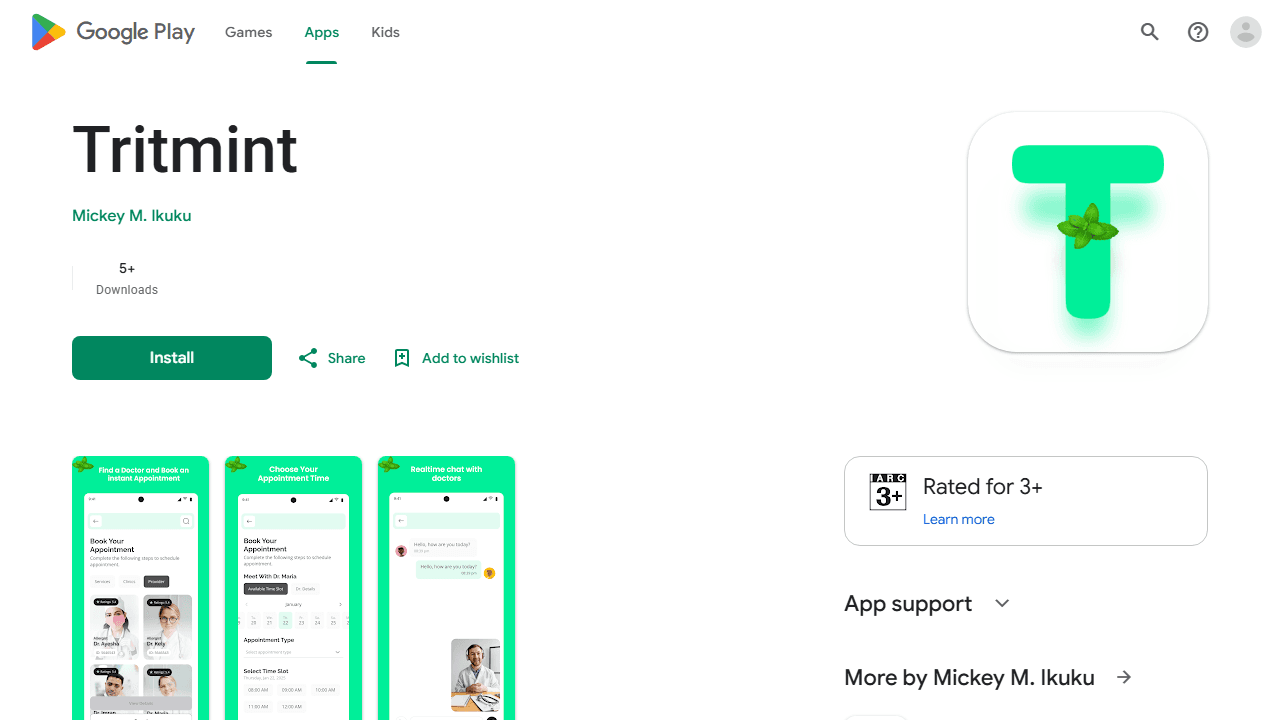 Tritmint preview
