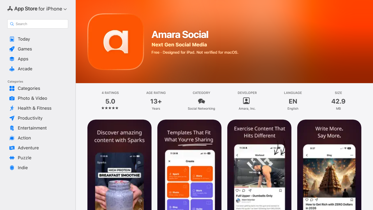 Amara Social preview